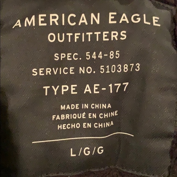 American Eagle Faux Fur Trim Jacket - Picture 5 of 6